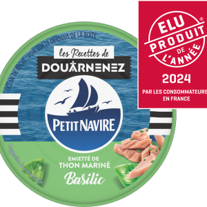 Emietté de Thon Mariné au Basilic