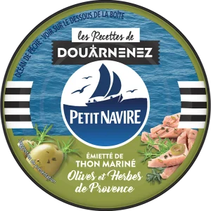 Emietté de thon Mariné aux Olives & aux Herbes de Provence